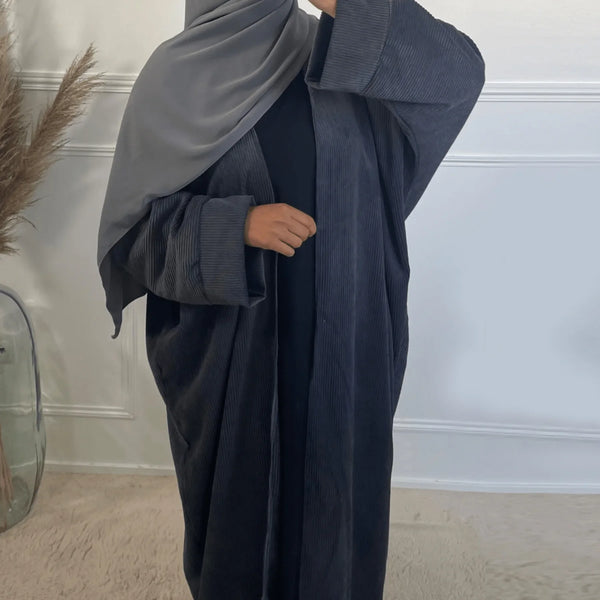 Warme Winter Abaya Jas
