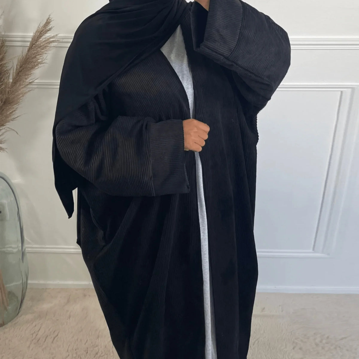 Warme Winter Abaya Jas